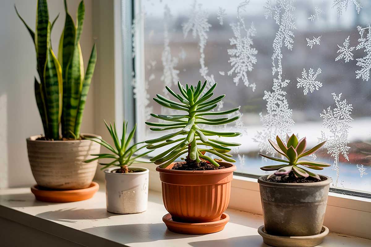Piante grasse e freddo: come aiutarle a superare i mesi più duri senza stress