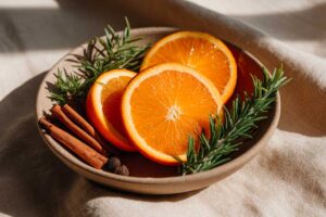 Profumare la casa con agrumi e spezie: il metodo naturale che scalda l’aria senza candele
