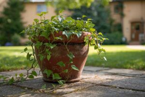 Il vaso dell’edera in pieno inverno: dove lo metto per farle passare la stagione tranquilla